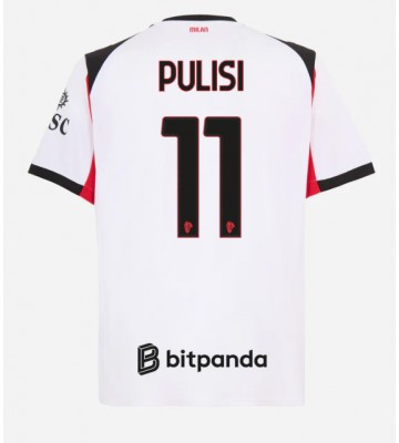 AC Milan Christian Pulisic #11 Udebanetrøje 2025-26 Kortærmet
